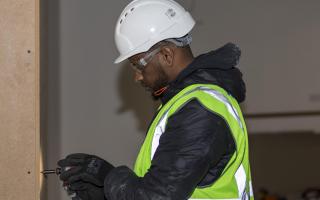 Learning skills on-site in the construction industry