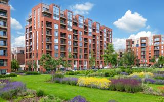 The 249 flats have been given to Barnet Council to combat the shortage of affordable housing