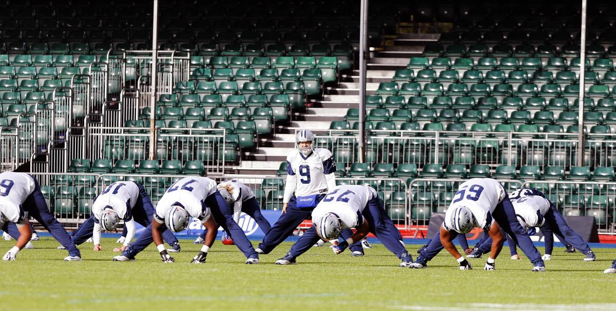 NFL side the Dallas Cowboys moved into Allianz Park in Hendon for three days ahead of their Wembley Stadium clash with the Jacksonville Jaguars on Sunday, November 9. They won the match 31-17.