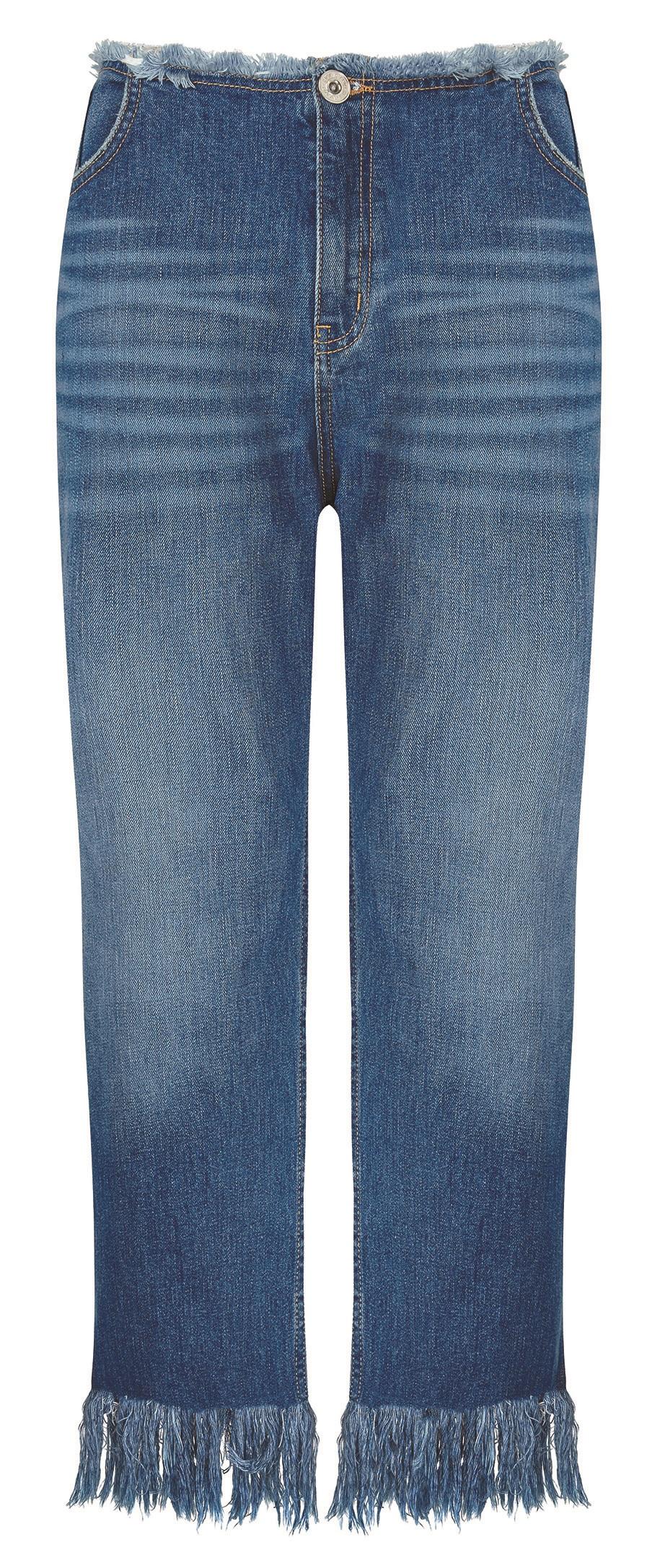 River Island, Frayed Jeans, £42