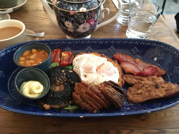 Times Series: The Full English breakfast at the Mill and Brew