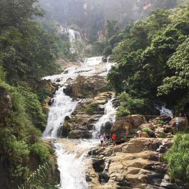 Ravana Falls can be seen on your way to Ella Planter’s Bungalow