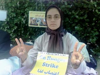 Hunger strikers like Heidari Soudabeht, 19, of Engel Park, starved for 72 days in protest